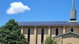 Epworth solar roof install